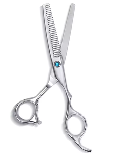 Ciseaux de coiffure 5.5/6.0 pouces en promotion, ciseaux de barbier pas chers, ciseaux à effiler, rasoir de coiffeur, ensemble d'outils de coupe de cheveux - Product Image 5