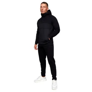 Nouvel ensemble de survêtement 2026 : sweat à capuche et pantalon de jogging, personnalisable, pour homme - Product Image 3