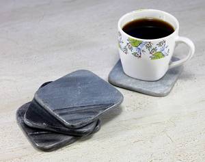 Standard Design <b>Marble</b> Round Eco-Friendly Modern Luxury <b>Coaster</b> Supplier Mats and Pads Set for Sales - Product Image 6