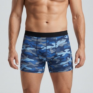 Boxer-culotte personnalisé pour homme avec impression par sublimation vibrante, tissu doux et respirant, coupe extensible et confortable - Product Image 5