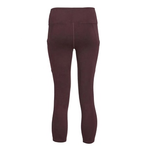PIHA SPORTS Leggings deportivos de cintura media para mujer, capris de fitness, mallas para correr con bolsillo, pantalón de yoga capri de 3/4 de longitud, ajuste ceñido - Product Image 4
