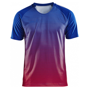 High Quality Men's Sublimated <b>Soccer</b> Jersey Short Sleeve Moisture Wicking Breathable Solid Regular Fit All Seasons Adult Nurak - Product Image 2
