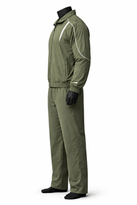 Quick Dry OEM Service 2026 Custom Men <b>Winter</b> Hooded Printed Nylon Windbreaker <b>Tracksuit</b> and Shorts <b>Tracksuit</b> Set Full Zip-Up - Product Image 4