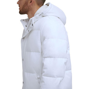 OEM ODM Long Padded Puffer Long Coats Unisex Heavy <b>Warm</b> Winter Outerwear Custom Manufacturer Wholesale Supplier Unisex Coat - Product Image 3