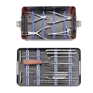 Juego de Instrumentos Quirúrgicos con Bandeja de Esterilización, Herramientas Dentales y Veterinarias de Acero Inoxidable, Kit de Extracción - Product Image 6