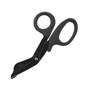 Ciseaux tactiques multifonctionnels ergonomiques en acier inoxydable pour paramédicaux, pompiers et infirmiers, avec étui de protection pour bandages - Product Image 1