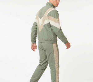 Conjunto Deportivo Cortavientos para Hombre, Diseño Moderno, Ecológico, Impermeable, Ligero, Estilo Urbano, con Cordón Ajustable y Manga Larga - Product Image 3