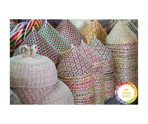 Top produit 2025 couverture alimentaire tissée en bambou exporté vietnamien ustensile de sécurité alimentaire au Format de tente/couverture de panier de vannage en bambou - Product Image 4