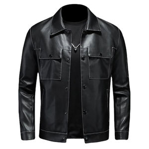 Chaquetas de cuero para hombre con diseño elegante y personalizado al mejor precio, cálidas, resistentes al viento, de secado rápido e impermeables. - Product Image 1