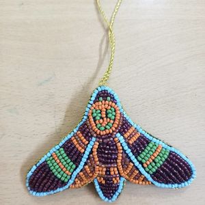 New High Quality Traditional Owl Hanging Ornaments Religious Christmas Decorations Lovely Plastic Baubles Crystal <b>Beads</b> Knitting - Product Image 3