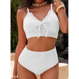 Vestido de Playa Informal de Alta Calidad para Mujer, Color Liso, Transpirable, Ropa de Verano para Vacaciones - Product Image 3