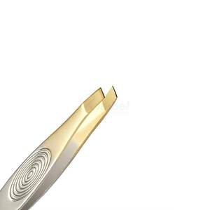 Pinza para Cejas con Diseño Dorado y Plateado, Punta Puntiaguda, Acero Inoxidable, Precisión, Precio Económico - Product Image 4