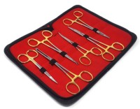 Kit de Vasectomie 7 Pièces en Acier Inoxydable, Instruments Manuels Légers de Précision, Utilisation Hospitalière, Autoclavable, Certifié CE, Métal