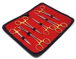 Juego de Vasectomía de 7 Piezas, Instrumentos de Precisión Manuales de Acero Inoxidable, Ligeros, para Uso Hospitalario, Autoclavables, con Certificación CE - Product Image 2