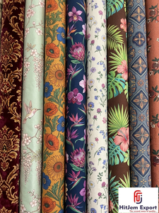Elegant Polyester Digital Printed Fabric Custom Manufacturer with Custom Printing for Apparel and Clothing - Product Image 4