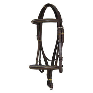 Bridons en cuir personnalisables de haute qualité avec surpiqûres élégantes pour l'équitation professionnelle et la course de chevaux - HASHIR INTERNATIONAL - Product Image 2