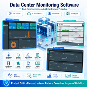 Software de Monitoreo de Centros de Datos en Tiempo Real para Protección Ambiental, Monitoreo de Energía y Seguridad de la Infraestructura - Product Image 1