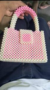 Luxury Handmade Crystal Bead Evening Bag for Women Fashion Mini Top Handle Party <b>Clutch</b> Purse <b>Wedding</b> Handbag - Product Image 2