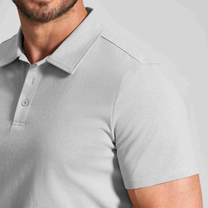 Camisas Polo Personalizadas al por Mayor para Hombre, Manga Corta, Transpirables, Ecológicas, Antipilling, Sostenibles para Golf - Product Image 3