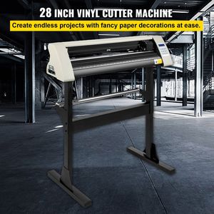 Máquina de corte de vinilo de 28 pulgadas con fuerza y velocidad ajustables, pantalla LCD, alimentación de papel, plotter de corte, impresora y sistema Windows - Product Image 2
