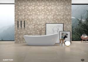 กระเบื้องพอร์ซเลนแกะสลักลายหรูหรา ขนาด 60x120 ซม. 600x1200 มม. 24x48 นิ้ว พื้นผิวสวยงามมีมิติ สำหรับปูพื้นและผนังที่พักอาศัยและอาคารพาณิชย์ - Product Image 2