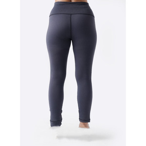 Leggings sin costuras de cintura alta, pantalones de yoga hasta el tobillo, leggings de spandex de color sólido, pantalones de yoga de nailon para mujer - Product Image 3