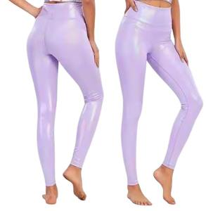 Mallas de Yoga para mujer, 100% algodón, cómodas mallas de cintura alta para correr, decoración de malla, el mejor diseño, lo último - Product Image 5