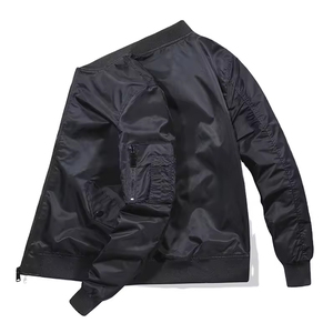 Wholesale Men's <b>Bomber</b> <b>Jacket</b> Customizable Front Logo <b>Baseball</b> <b>Bomber</b> <b>Jacket</b> Windproof Reversible Street Style Winter <b>Jacket</b> - Product Image 6