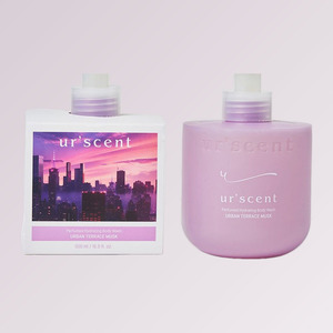 Gel de Ducha Hidratante con Perfume Eossenteu Urban Terrace Musk, Jabón Líquido para el Cuerpo, Esponja de Baño - Product Image 1