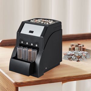Máquina clasificadora de monedas USD rápida, clasificadora y enrolladora de 230 monedas/min para monedas de 1/5/10/25 centavos, dispensador de monedas de alta eficiencia H - Product Image 2