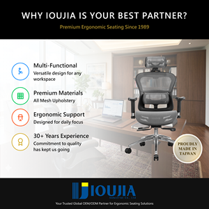 Ergonomic Modern Design All Mesh Executive Office Chair Multiple Adjustments Comfortable Mesh Back Aluminum Base Auto-Weighting - Product Image 6