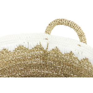 Decorative Seagrass <b>Woven</b> <b>Storage</b> <b>Basket</b> Functional and Stylish Home Organization Accessory - Product Image 3
