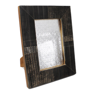 Buffalo Horn Handmade Photo <b>Frame</b> with Resin Wooden and Bone Inlay for Home Decor and Living Room Gifts - Product Image 6