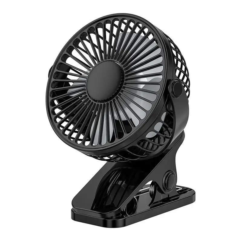 NX High Appearance 1800mAh Battery Powered Home Quiet Desk Mini Clip Fan Portable Desktop USB Rechargeable Table Fan for Baby