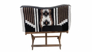 Almohadilla de fieltro personalizable 34X36 para silla de montar occidental con contorno, para entrenamiento, deportes y competición ecuestre. - Product Image 6