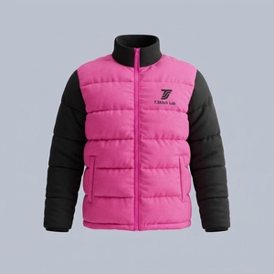 Veste matelassée pour homme de qualité supérieure pour l'extérieur, imperméable et chaude, prix de gros, nouvelle arrivée, couleurs unies, logo personnalisé - Product Image 1