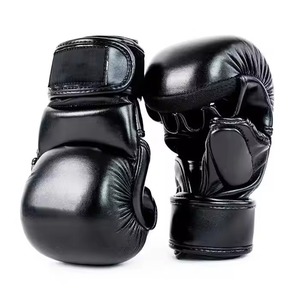 Gants de boxe de qualité supérieure, légers et respirants, nouveau design, logo personnalisable, gants de boxe pour l'entraînement aux arts martiaux - Product Image 2