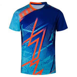 Chemises respirantes en sublimation pour hommes et femmes, vêtements de sport légers, vente en gros - Product Image 5