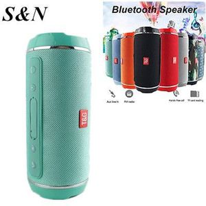 T&G Bluetooth Speaker Portable Outdoor <b>Wireless</b> Stereo Sound With <b>Mic</b> For Travel And Camping - Product Image 2