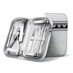 Professional Stainless Steel Manicure <b>Pedicure</b> Kit Nail Care <b>Tool</b> Set High Quality for Salon Travel and Daily Grooming Use - Product Image 1