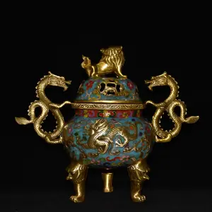 Luxury Interior Fragrance Bakhoor <b>Incense</b> <b>Burner</b> Designed for Oud Wood and Elegant Cultural Home Styling - Product Image 2