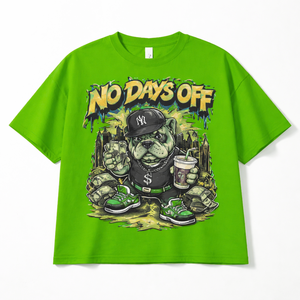 Camiseta de Alta Calidad, Oversize, con Hombros Caídos, Impresión DTG, 100% Algodón, Gruesa, Personalizada, Estilo Urbano - Product Image 2