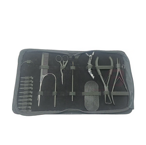 Pinzas de Acero Inoxidable para Extensiones de Cabello, Herramienta Profesional Reutilizable para Abrir y Cerrar Anillas Micro Ring, Sin Níquel - Product Image 1