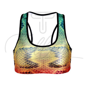 Sujetador Deportivo de Yoga de Alta Calidad 2026, Elástico en Cuatro Direcciones, Alta Sujeción, Ecológico, Secado Rápido, Logotipo Personalizado Frontal, Estilo Sexy para Mujer - Product Image 1