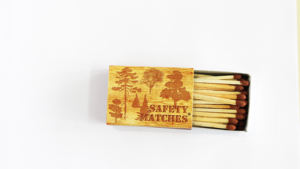 Cerillas de Seguridad Ecológicas para el Hogar, Caja de Cerillas con Impresión, Tamaño 51x35x14mm, 40 Cerillas de Madera para Encender en la Cocina del Hogar - Product Image 6