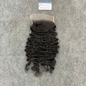 Précommande : Closure en dentelle HD suisse, Cheveux Remy vietnamiens, Nœuds doubles de luxe, Noir de jais - Product Image 6