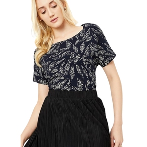Camiseta de Algodón para Mujer, Corte Regular, Personalizada al por Mayor, Fabricante OEM, Proveedor al por Mayor, Cuello Redondo, Informal, Básica - Product Image 1