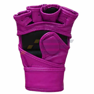 Gants de MMA de couleur noire de qualité supérieure, prix de gros, vêtements de sport pour la lutte, impression de logo personnalisée - Product Image 4