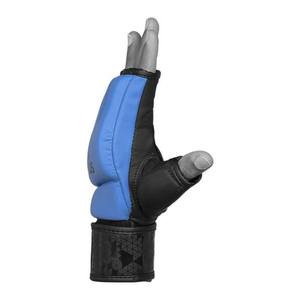 Gants de sparring MMA professionnels en cuir véritable légers et respirants 8oz-18oz avec logo personnalisé et sangle de poignet auto-agrippante en latex de 12 mm - Product Image 6