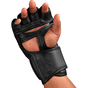 High Quality PU Leather Half-Finger MMA Gloves Top-Rated Lightweight MMA Gloves for Training Sparring - Product Image 6